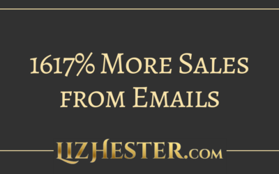 1617% More Sales from Emails
